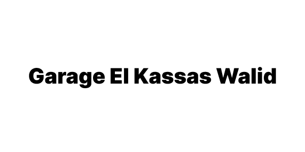 Garages El Kassas Walid